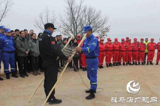 泌陽縣應(yīng)急管理局組織開展共訓(xùn)共練活動