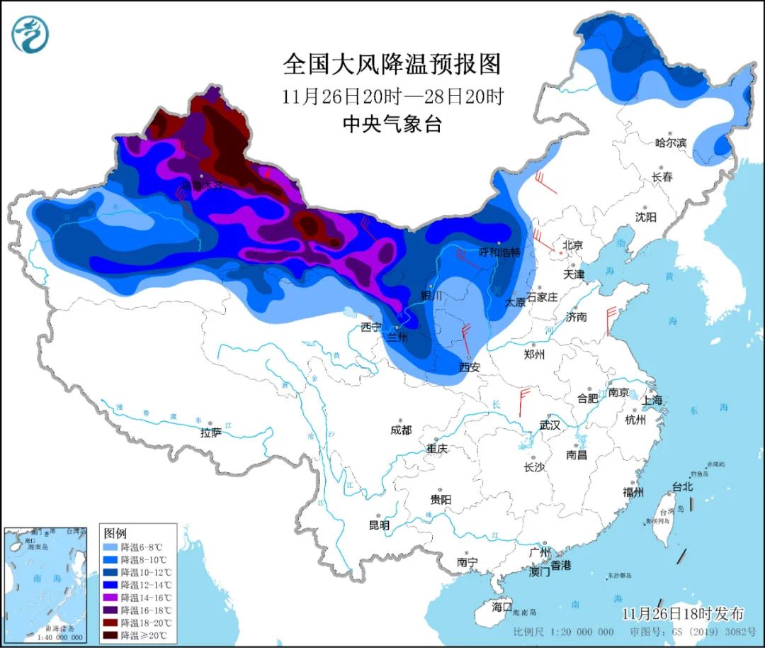 寒潮預(yù)警升級(jí)！大范圍雨雪天氣即將登場(chǎng)