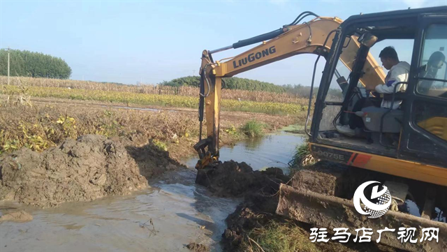 汝南縣東官莊鎮(zhèn)全力以赴開展農(nóng)田積水排澇工作