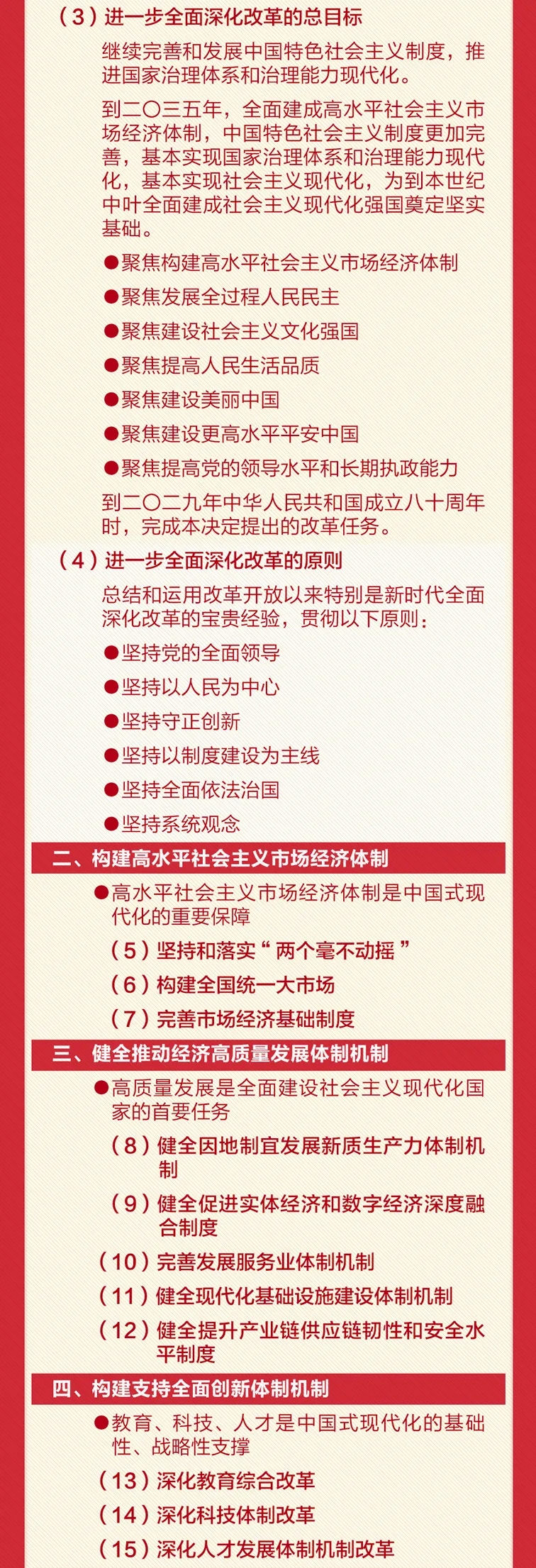 轉(zhuǎn)存！60條要點速覽二十屆三中全會《決定》