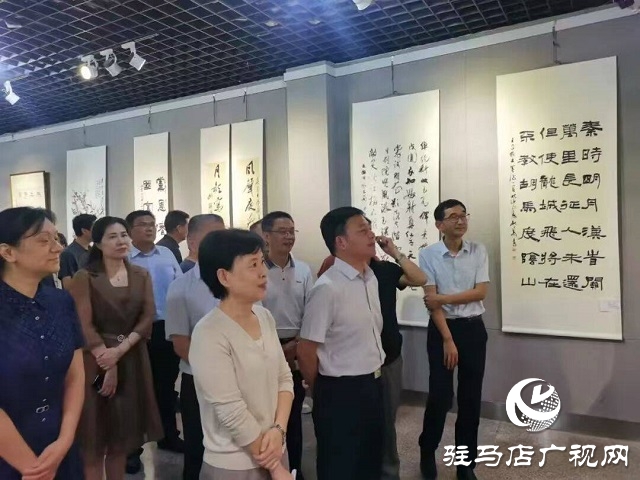 駐馬店：民主黨派書畫展  翰墨丹青頌華誕